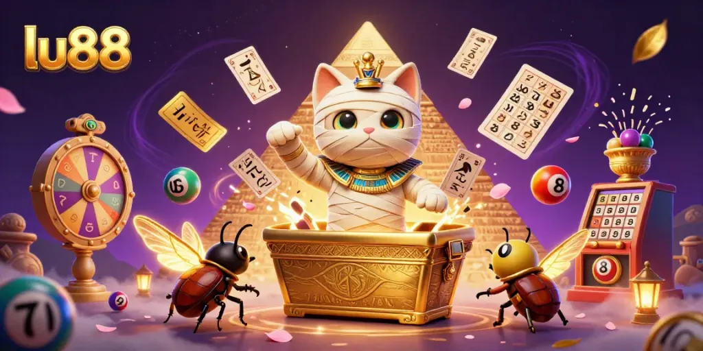 Experience thrilling gaming adventures at lu88 with dynamic cartoon casino characters.
