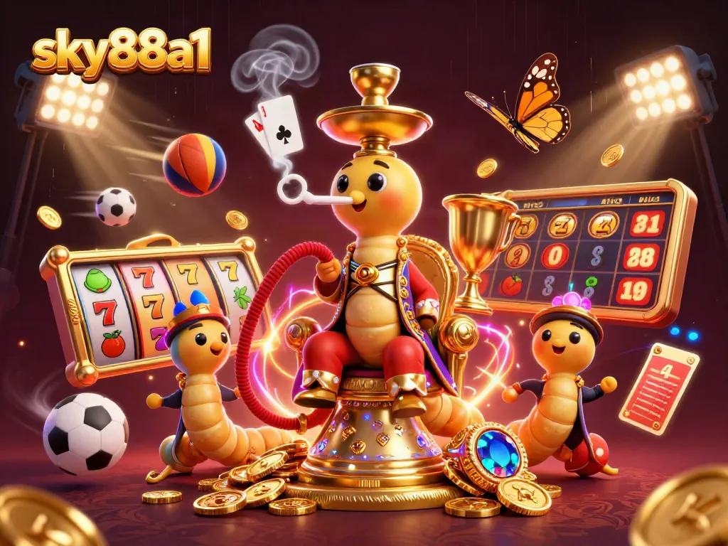 Experience the immersive thrill of sky88a1 with vibrant casino gaming elements and action!