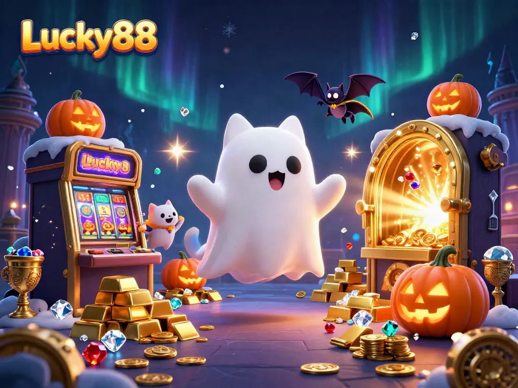 Lucky88 engages players with an interactive gambling experience inside a haunted casino.
