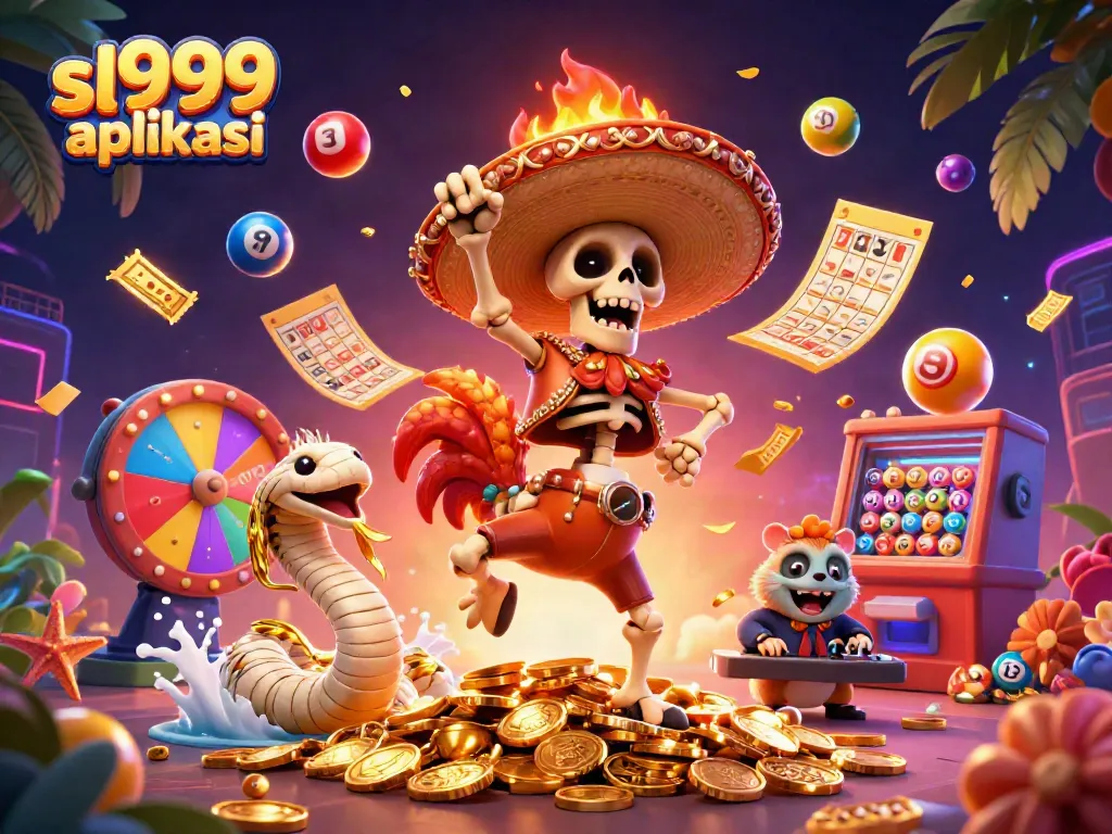 Experience the thrilling sl999 aplikasi with a vibrant winning scene featuring dynamic game elements.