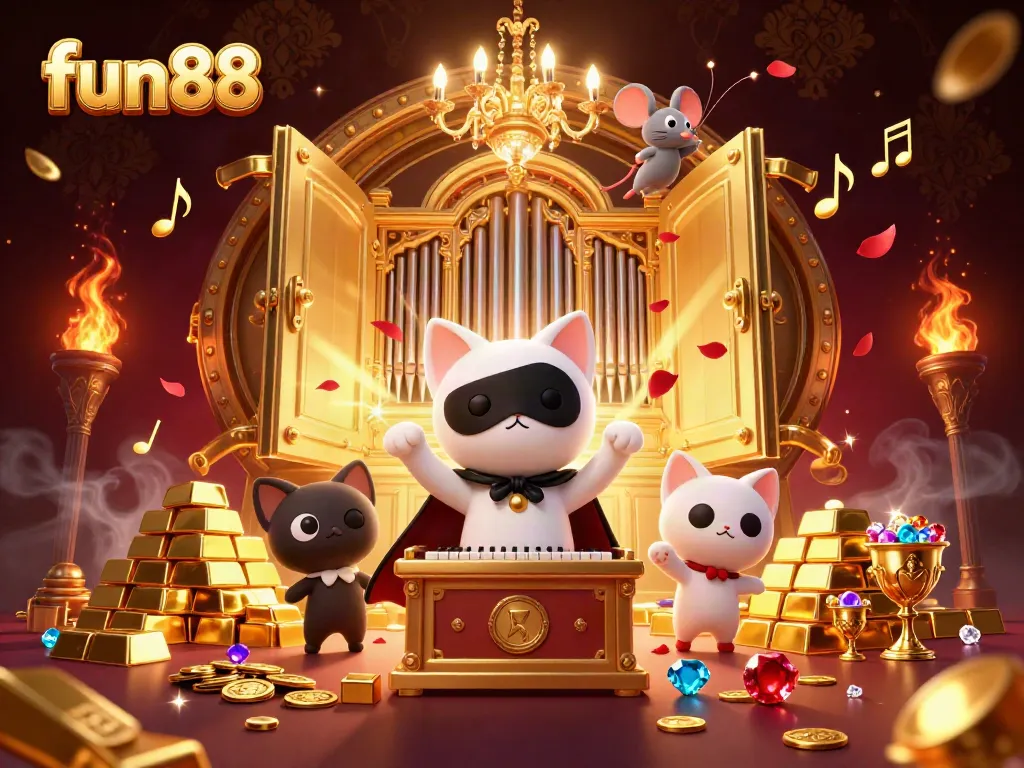 Experience fun88 with a magical casino scene featuring enchanting characters and treasure galore.