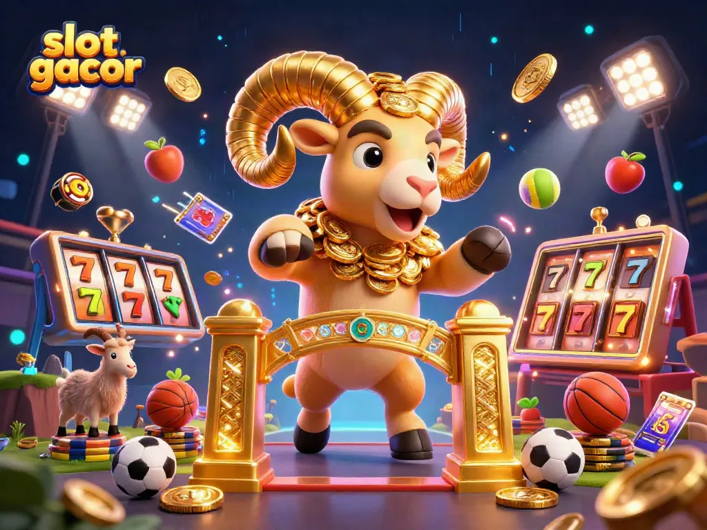 Experience the thrill of slot gacor action with dynamic slots and playful golden characters!